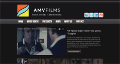Desktop Screenshot of amvfilms.com
