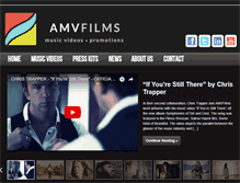 Tablet Screenshot of amvfilms.com